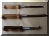 Hard carved bread knives
