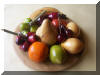 Handcarved fruit, all types and all Tasmanian Timbers