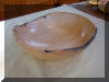 Carved Huon Pine bowl