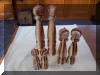 Laminated Salt and Pepper grinders