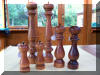 Grinders, available in huon pine, sassafras,blackwood and myrtle.