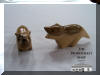 Handcrafted Tasmanian devils, variety of timbers