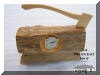 Huon Pine log clock