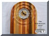 Laminated dome clock